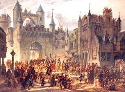 unknow artist, Entrance of king Henri II of France in Metz